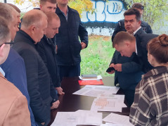 15 октября выездное, рабочее совещание по вопросу строительства ситуационного центра муниципального образования город Краснодар.